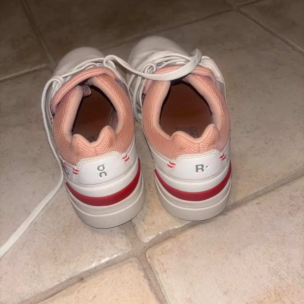 On Roger’s Tennis Shoes